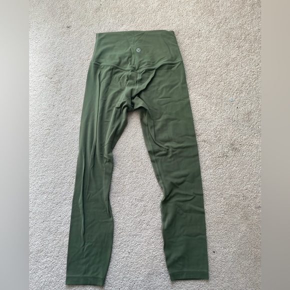 Lululemon align leggings 23 inch green twill - Picture 2 of 3